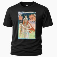 Hand Drawn Illustration Of Burnnhild Design Element Performance Shirt