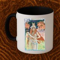 Hand Drawn Illustration Of Burnnhild Design Element Mug