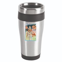 Hand Drawn Illustration Of Burnnhild Design Element 16oz Travel Tumbler