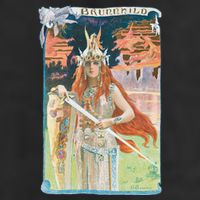Hand Drawn Illustration Of Burnnhild Design Element Tumbler