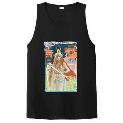 Hand Drawn Illustration Of Burnnhild Design Element PosiCharge Competitor Tank
