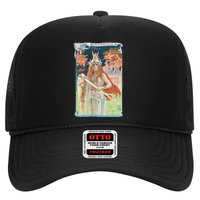 Hand Drawn Illustration Of Burnnhild Design Element Hat