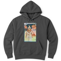 Hand Drawn Illustration Of Burnnhild Design Element Hoodie