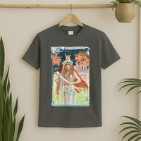 Hand Drawn Illustration Of Burnnhild Design Element T-Shirt