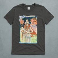 Hand Drawn Illustration Of Burnnhild Design Element T-Shirt