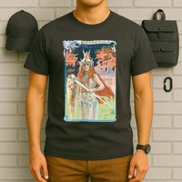 Hand Drawn Illustration Of Burnnhild Design Element T-Shirt