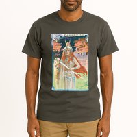 Hand Drawn Illustration Of Burnnhild Design Element Tall T-Shirt