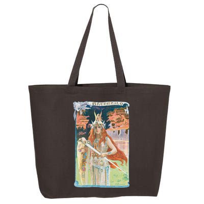 Hand Drawn Illustration Of Burnnhild Design Element 25L Jumbo Tote