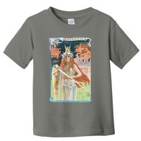 Hand Drawn Illustration Of Burnnhild Design Element Toddler T-Shirt