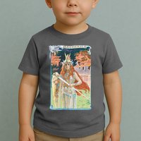 Hand Drawn Illustration Of Burnnhild Design Element Toddler T-Shirt