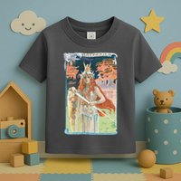 Hand Drawn Illustration Of Burnnhild Design Element Toddler T-Shirt