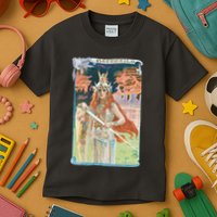 Hand Drawn Illustration Of Burnnhild Design Element Kids T-Shirt