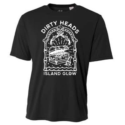 Heads Dirty Island Glow Apparel Cooling Performance Crew T-Shirt