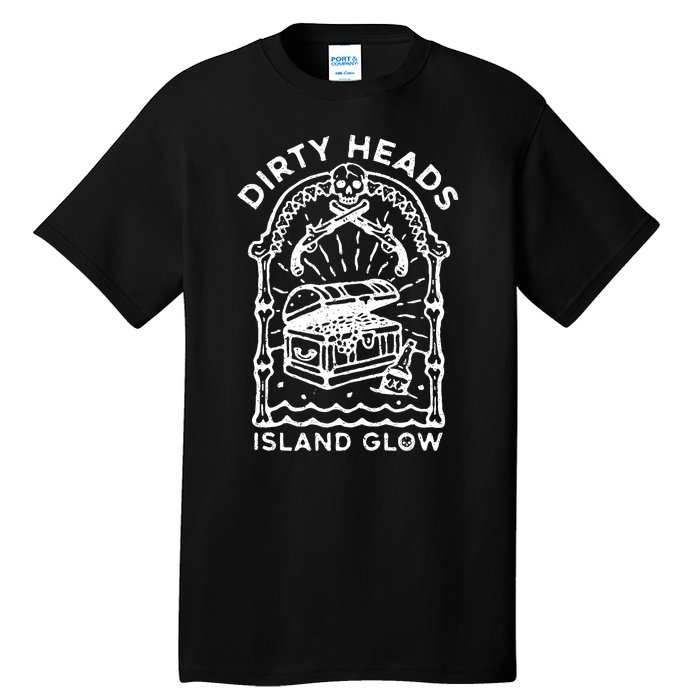 Heads Dirty Island Glow Apparel Tall T-Shirt