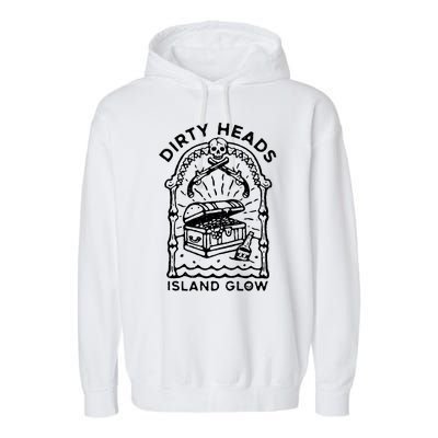 Heads Dirty Island Glow Apparel Garment-Dyed Fleece Hoodie