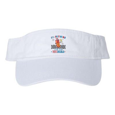 Hot Dog Im Just Here For The Wieners 4Th Of July Visor