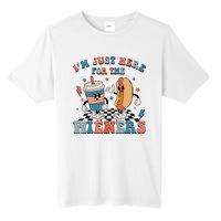 Hot Dog Im Just Here For The Wieners 4Th Of July Men Women Tall Fusion ChromaSoft Performance T-Shirt