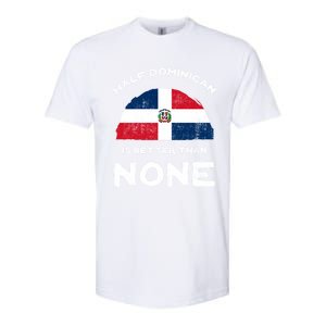 Half Dominican Is Better Than None Dominican Republic Dna Gift Softstyle CVC T-Shirt