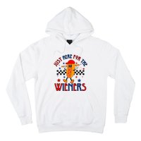 Hot Dog I'm Just Here For The Wieners 4Th Of July Hoodie