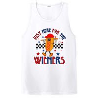 Hot Dog I'm Just Here For The Wieners 4Th Of July PosiCharge Competitor Tank