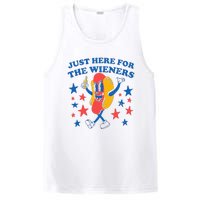 Hot Dog I'm Just Here For The 4Th Of July PosiCharge Competitor Tank