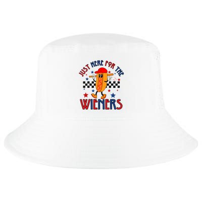 Hot Dog Im Just Here For The Wieners 4Th Of July Cool Comfort Performance Bucket Hat