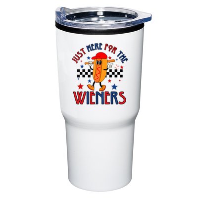 Hot Dog Im Just Here For The Wieners 4Th Of July Tumbler