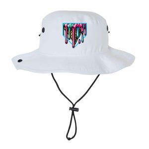 Homeplate Drip Icecream For Softball & Baseball Fans Legacy Cool Fit Booney Bucket Hat