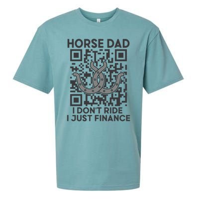 Horse Dad I DonT Ride I Just Finance Horses Riding Horse Gift Sueded Cloud Jersey T-Shirt