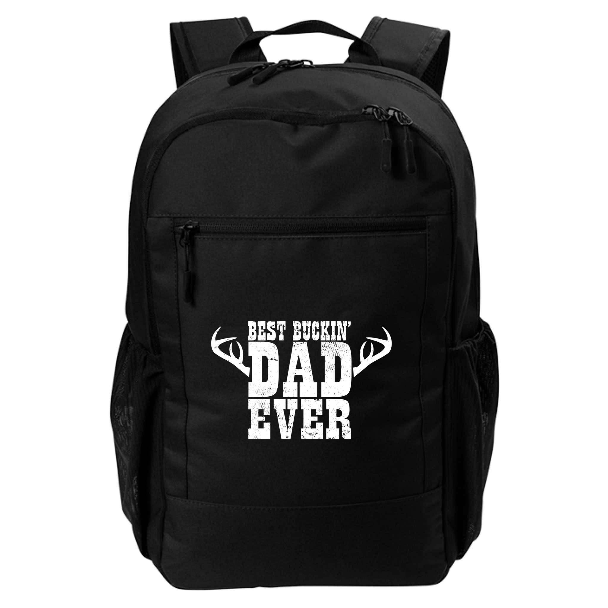 Hunter Daddy I Deer Hunting Papa I Best Buckin Dad Ever Gift Backpack