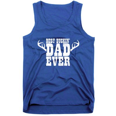 Hunter Daddy I Deer Hunting Papa I Best Buckin Dad Ever Gift Tank Top