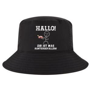 Hallo Dir Ist Was Runtergefallen Lustiges Geschenk Cool Comfort Performance Bucket Hat