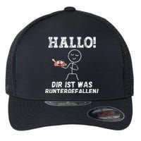 Hallo Dir Ist Was Runtergefallen Lustiges Geschenk Flexfit Unipanel Trucker Cap