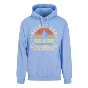 Hockey Dad Just Like A Normal Dad Except Much Cooler Player Gift Unisex Surf Hoodie