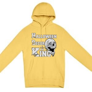 Halloween Decorations King Spooky House Decorating Dad Premium Pullover Hoodie