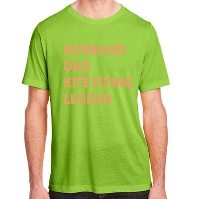 Husband Dad Kite Flying Legend Funny Kite Flyer Great Gift Adult ChromaSoft Performance T-Shirt