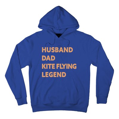 Husband Dad Kite Flying Legend Funny Kite Flyer Great Gift Hoodie