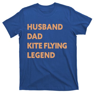 Husband Dad Kite Flying Legend Funny Kite Flyer Great Gift T-Shirt