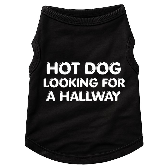 Hot Dog Looking For A Hallway Funny Doggie Tank