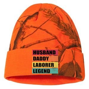 Husband Daddy Laborer Legend Retro Fathers Day Cool Gift Kati Licensed 12" Camo Beanie