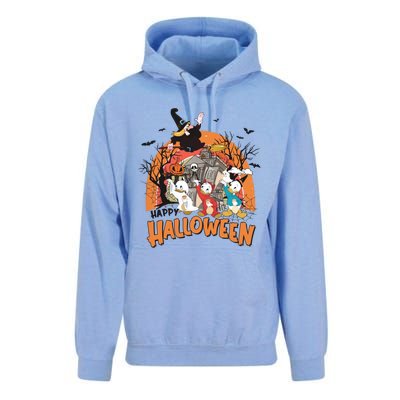 Huey Dewey Louie Duck Witch Hazel Trick Or Treat Halloween Unisex Surf Hoodie