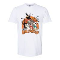 Huey Dewey Louie Duck Witch Hazel Trick Or Treat Halloween Softstyle CVC T-Shirt