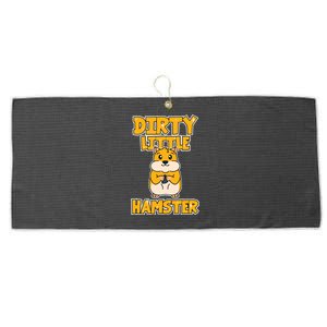 Hamster Dirty Little Hamster Meaningful Gift Large Microfiber Waffle Golf Towel