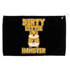 Hamster Dirty Little Hamster Meaningful Gift Grommeted Golf Towel