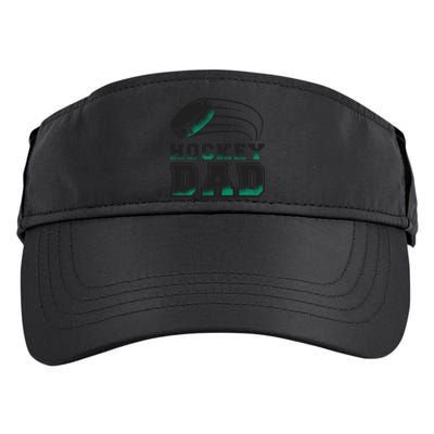 Hockey Dad Logo Adult Drive Performance Visor