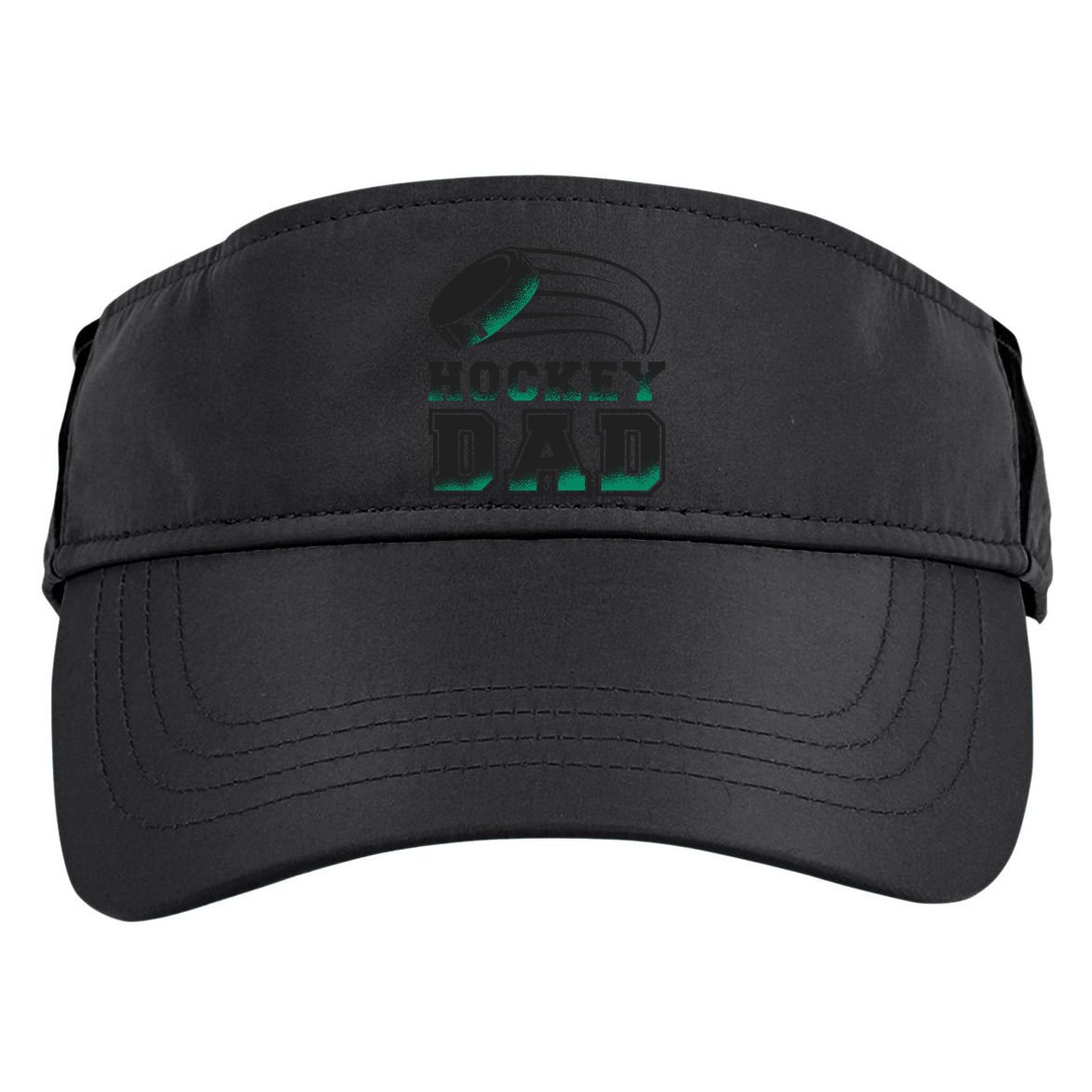 Hockey Dad Logo Adult Drive Performance Visor