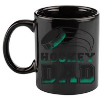 Hockey Dad Logo 11oz C Handle Ceramic Mug