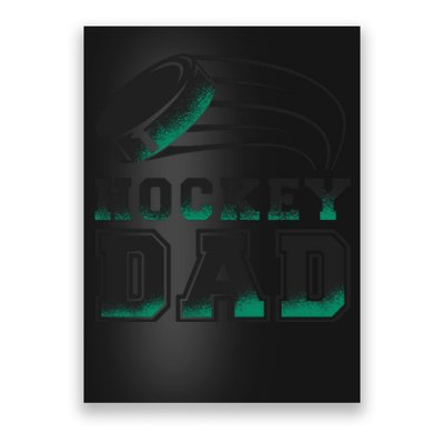 Hockey Dad Logo Poster