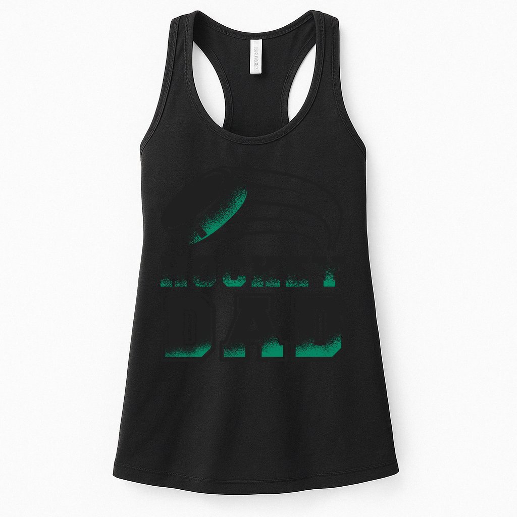 Hockey Dad Logo Womens Tank Top