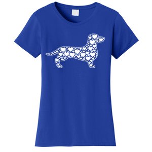 Heart Dog Lover Funny Gift Dachshund Puppy Valentines Day Gift Women's T-Shirt